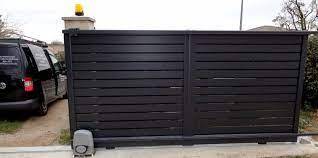 réparation de Portails coulissants électriques suite a des infractions sur Montpellier 